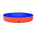 thumbnail image 4 of vidaXL Foldable Dog Swimming Pool Red 200x30 cm PVC, 4 of 5