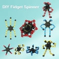 thumbnail image 2 of Yeacher DIY Fidget Spinner Hand Finger Spinner Changeable Chain Shape 360° High-speed Rotation Bearing Focus, 2 of 8