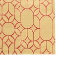 thumbnail image 2 of Aspire Wool Window Ivory & Coral 2' x 3' Accent Rug, 2 of 3