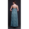 thumbnail image 4 of Bimba Robe Longue en Rayonne Imprimée Florale pour Femmes Chic Bohème Été Maxi Plage - Très Petit, 4 of 4