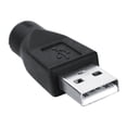 thumbnail image 3 of Adaptateur USB Mâle vers PS/2 MD6 pour Clavier Souris Convertisseur Pc Ordinateurs, 3 of 5