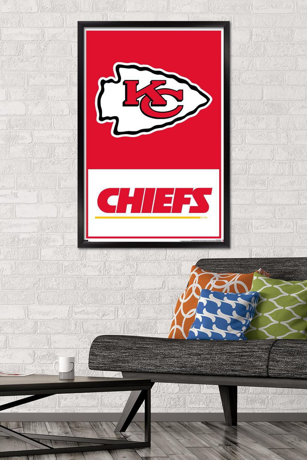 NFL Kansas City Chiefs - Logo 21 Wall Poster