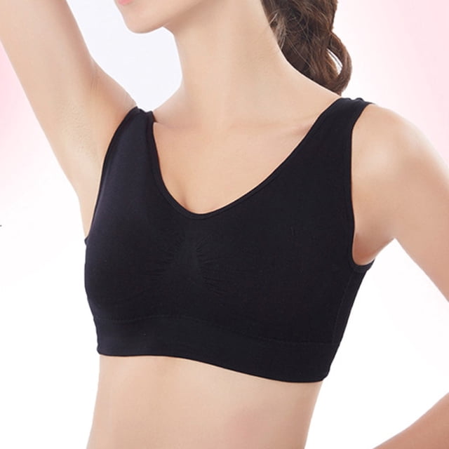 UPPADA of Day 2025 Plus Size Front Button Bras for Women Sports Bras Full Coverage Soft Sleep Wirefree Bras Push Up Bra Seamless Comfort Supportive Bras Plus Size Everyday Bra