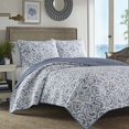 thumbnail image 1 of Tommy Bahama Cape Verde Quilt Set, King, Smoke, 1 of 5