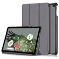 thumbnail image 1 of PANDACO Grey Leather Folio Case Google Pixel Tablet (2023), 1 of 3