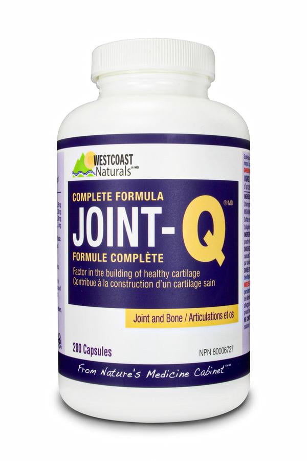 Westcoast Naturals Joint Q, a naturally boost to overall mobility after loss due to chronological factors, 200 Capsules