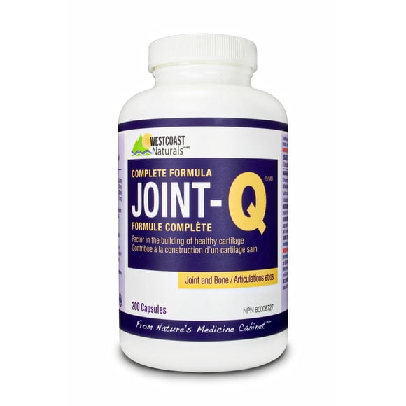 Westcoast Naturals Joint Q, a naturally boost to overall mobility after loss due to chronological factors, 200 Capsules