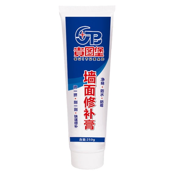 Agiferg White Latex Paint Wall Repair Cream Wall Cracks Repair Ointment Waterproof