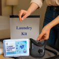thumbnail image 2 of Travel Laundry Detergent Sheets + Lightweight Clothesline, 2 of 8