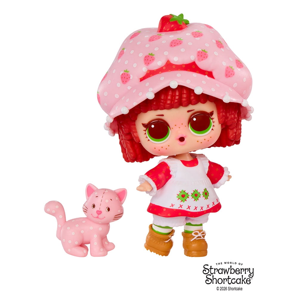 Lot Tout-petits L.O.L. Surprise! Loves Strawberry Shortcake avec poupées parfumées