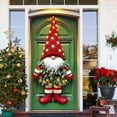 thumbnail image 1 of WIFKLSIIPG Rideau de Porte Festif de Noël pour la Maison, Design Élégant Rouge et Vert pour Entrées, Salons et Fêtes, 1 of 4