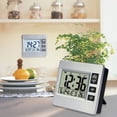 thumbnail image 2 of Large Display Digital LCD Clock, Wall Clock Desk Clock with Calendar, 2 of 8