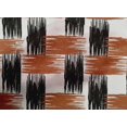 thumbnail image 4 of oneOone Cotton Poplin Fabric Brush Stroke Ikat Print Sewing Fabric BTY 56 Inch Wide, 4 of 4