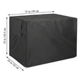 thumbnail image 4 of Dog Crates for Large Dogs Dog Cage Cover, Medium and Large Dog Kennel Cover, Heavy Fabric, Uv Resistant Pet Box Cover, Dog Cage Cover with Mesh Windowdog Crates for Medium Dogs, 4 of 9