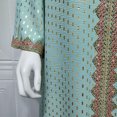 thumbnail image 4 of Robe Abaya Musulmane Femme, Caftan à Col en V, Robe de Prière Islamique, Robe Brodée Effet Bronzage, Robe Longue de Soirée pour les Fêtes, 4 of 6