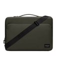 thumbnail image 1 of Gaston Luga Dash Cushioned Briefcase 16" | Fits Laptops 11″- 16″ | Olive, 1 of 5
