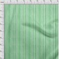 thumbnail image 4 of oneOone Popeline de Coton Vert Mer Tissu à Rayures Matière de Robe Tissu Imprimé Tissu au Mètre 42 Pouces de Large, 4 of 4