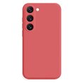 thumbnail image 1 of PANDACO Étui Coquille Souple Mat Rouge Vin pour Samsung Galaxy S23+, 1 of 2
