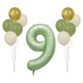 thumbnail image 2 of Set Aluminum Film Digital Scene Decoration Holiday Decoration Birthday Party, 2 of 7