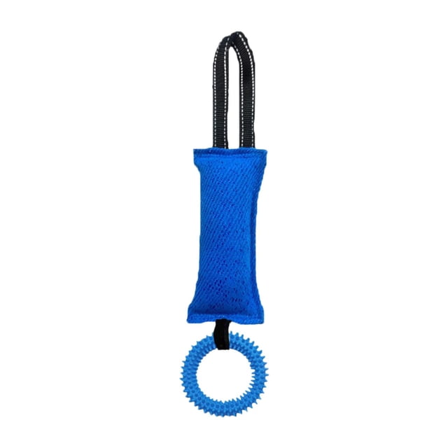 Bunblic Jouet de Traction pour Chien Résistant aux Déchirures Équipement d'Entraînement pour Animal Chiot Petit Moyen Chien Bleu
