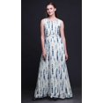 thumbnail image 3 of Bimba Robe Longue Débardeur pour Femmes Shibori Maxi Col Rond Imprimée Robe de Soirée-Xx-Grand, 3 of 6