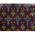 thumbnail image 4 of oneOone Tissu Georgette Viscose Imprimé Tourbillon & Paisley Ikat BTY 42 Pouces de Large, 4 of 4