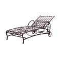 thumbnail image 4 of International Caravan Chaise Longue de Patio en Fer Santa Fe, Brun Mat, 4 of 4