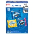 thumbnail image 1 of OREO, 20 Snack Packs (Individually Wrapped), 40 Cookies, School, Lunch, Travel, Gift, Birthday, Bulk Variety Pack of OREOs Original Chocolate & Double Stuf & Golden Vanilla Sandwich Cookies, 1 of 15