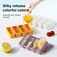 thumbnail image 3 of Silicone Ice Cube Tray with Lid Large Ice Mold for Slow Melting Freeze Store Soup Sauce Broth Food-Grade Silicone Freezer Container for Leftovers Vegetables, 3 of 7