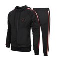 thumbnail image 1 of Men's Casual Tracksuit Set Long Sleeve Full-Zip Running Jogging Athletic Sweat Suits, 1 of 9
