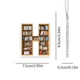 thumbnail image 5 of 26 Letter Acrylic Keychain Pendant for Books, 5 of 5