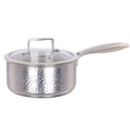 thumbnail image 4 of Verka Stainless Steel Hammered Cookware Set, 4 of 5