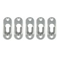 thumbnail image 1 of MasteelfCA 50pcs Convexity Hanging Picture Painting Mirror Frame Hook Hanger (Silver), 1 of 8