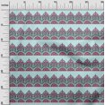 thumbnail image 2 of oneOone Georgette Viscose Fabric Leaves & Floral Block Fabric Prints By Yard 42 Inch Wide, 2 of 4