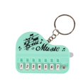 thumbnail image 1 of LYMAYTER Electronic Keyboard Keychain Pendant Mini Electronic Piano Shape Keychain Pendant - 8 Keys, Light MUS-CYYLic, Funny Gift, 1 of 7