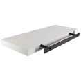 thumbnail image 4 of kieragrace Stockholm Aberg Floating Shelf w/ LED Light – White, 24-Inch, Matte Finish, 4 of 5