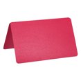 thumbnail image 1 of Unique Bargains Cartes de Vœux Vierges, Lot de 50 Cartes de Faveur Décoratives Pliables, Papier Rouge Nacré, 1 of 5