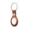 thumbnail image 2 of Apple AirTag Leather Key Ring - Saddle Brown, 2 of 3