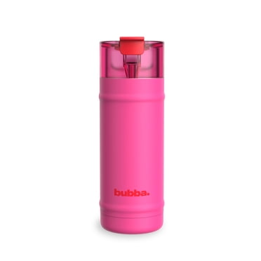 bubba Dualsip Water Bottle with Straw & 2-Way Lid, 18 oz (532 ml), Leakproof Stainless Steel Tumbler, Reusable, Dishwasher Safe, Lead & BPA-Free