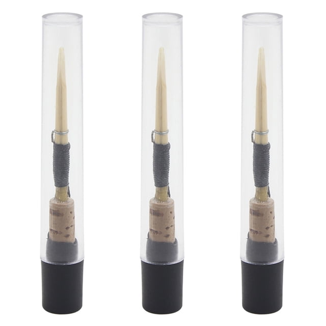 Oboe Reed for Musical Instrument Use Black Replacement Part with Moderate Soft Strength 3Pcs