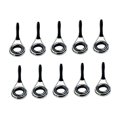 thumbnail image 4 of koolsoo 10pcs Stainless Steel Fishing Rod Guides Fishing Rod Tip Repair Tools 3.8mm, 4 of 7
