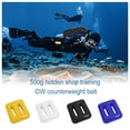 thumbnail image 3 of Unatoiry Plongée Poids Snorkeling Professionnel Contrepoids Accessoire de Natation Blanc, 3 of 6