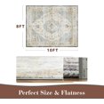 thumbnail image 2 of -Area Rug X Rugs for Living Room- Machine Washable Rug-Soft Living Room Rug-Vintage Non Slip Carpet-Rugs for Bedrooms Dining Room Living Room Office, 2 of 7
