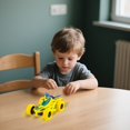 thumbnail image 4 of QIPOPIQ Car Toys Drive Vehicle Model Return Cycle Pull Back Truck Vehicle Funny Kids Racing Car Toy Rolling Over Cyclotron Turn Around Turn Back CRV Pull-up Car Toys, 4 of 9