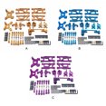 thumbnail image 2 of fastboy Front Rear Swing Arms Crawler Model Vehicle Upgrade Steering Cups C-Type Seat Modification Parts Kit Accessories Gold, 2 of 6