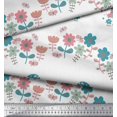 thumbnail image 3 of Soimoi Rayon Fabric Floral,Tree & Owl Kids Decor Fabric Printed Yard 42 Inch Wide, 3 of 3