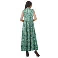 thumbnail image 4 of Moomaya Robe d'Été Sans Manches Chemise à Boutons Tenues Décontractées Femmes Grande Taille, 4 of 4