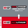 thumbnail image 2 of Milwaukee Batterie M12TM RedLithiumTM XC, Paquet de Deux, 2 of 5