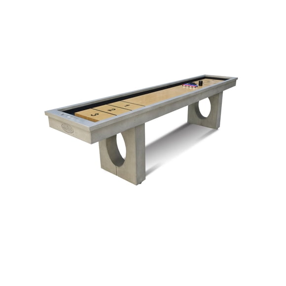 11 ft Aurora Outdoor All-Weather Shuffleboard Table, All Acessories Included, By Barrington Billiards