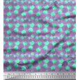 thumbnail image 1 of Soimoi Modal Satin Fabric Dots Small Print Sewing Fabric Yard 42 Inch Wide, 1 of 3